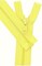 20" Vislon Jacket Zipper, YKK #5 Molded Plastic Separating - Medium Weight by Each (Select Color) (Neon Lite Yellow - 803)
